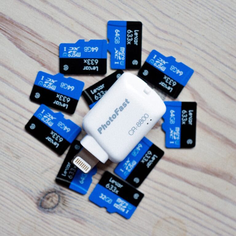 Storage for videos and pictures