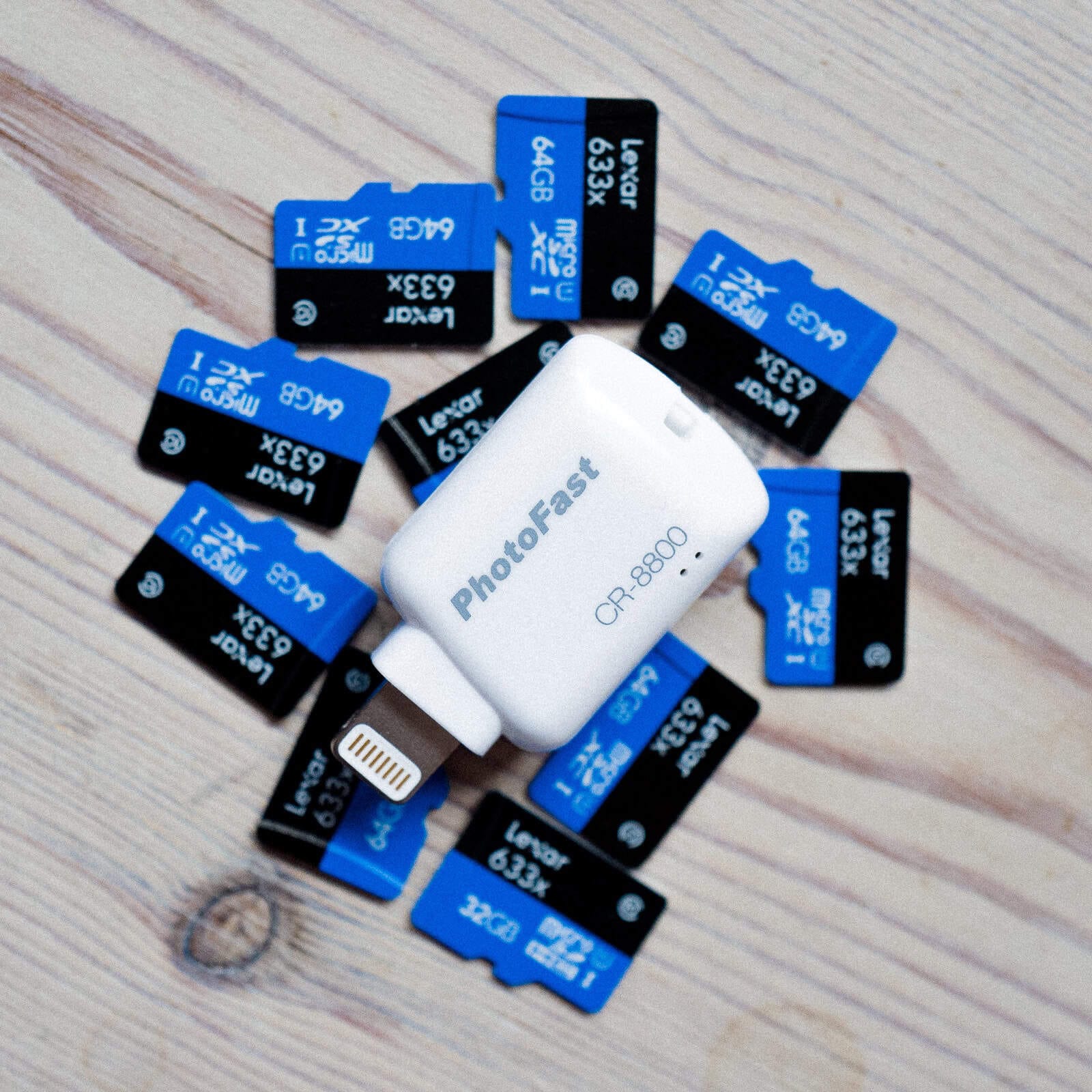 Photofast MicroSD card reader